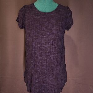 3/$20 Apt. 9 Dark Blue/Purple Short Sleeve Top